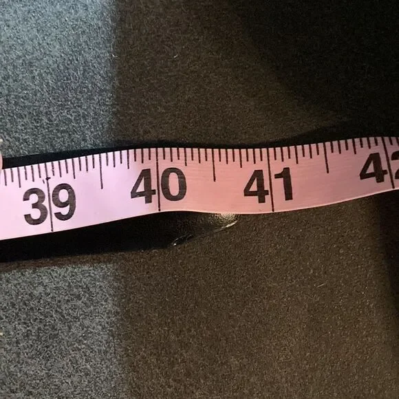 Black croco‎ embossed belt with silver buckle - Picture 6 of 6